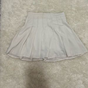 White Tennis Skirt